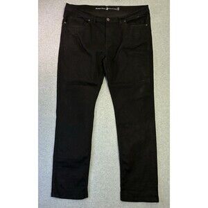 Beverly Hills Polo Club Black Pants Mens 42x32 Straight Fit Casual